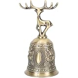 ledmomo ヴィンテージデスクメタルベル レストラン呼び出しベル ホテルコールベル 多用途サービスベル 家庭 オフィス 飲食店用