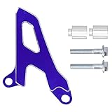 Front Sprocket Cover Aluminum Alloy Car Protection Fit for YAMAHA YZ250X 2016‑2020Black (B(blue))