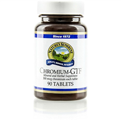 Nature's Sunshine Chromium GTF 300 mcg 90 tabs (Pack of 2)