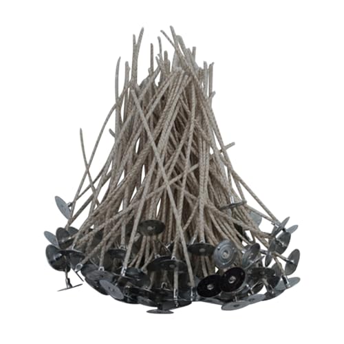 Mechas de algodón para velas 200 piezas Sewroro