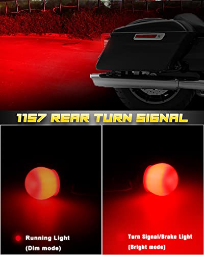 NTHREEAUTO 1157 LED Turn Signal Bulb Kit #TOP19
