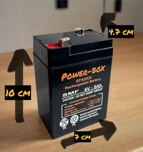 Generic Powerbox Sparks 6V 5A Dry Battery - Image 4