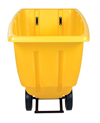 Carretilla plástica Vestil TDT-50-LD amarilla 450 lb miniatura 5