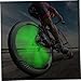 Bike Spoke Reflectors Bicycle Wheel Spoke Warning Reflector Cycling Reflective Strips 48PCS Green Bicycle Spoke Reflective Strip Cycling Wheel Reflector Bike Warning Strip Clip Tube Bicycle Wheel SPO