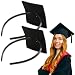 Graduation Cap Headband Insert, Grad Caps Headband Insert, Adjustable, Secures Cap and Keeps Hairstyle, Upgraded Interior Design, Simple and Practical Anti-Fall Hairband for Graduation