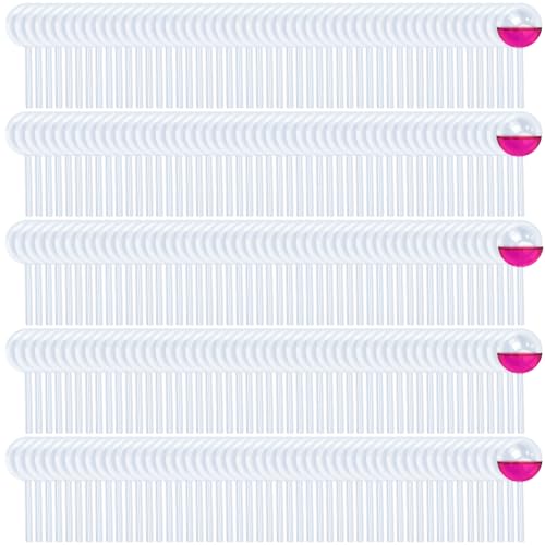 250 Pcs Mini Pipetas para Flan,4ml Plastic Cupcake Pipettes Dropper Transfer Pipettes para Postres for Strawberries Chocolate Ice Cream Lab (Ball)