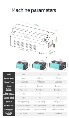 TEAFIRST Recyclable Cardboard Cutting Shredder Machine 110V 350mm の商品画像 4