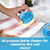 Scrub Daddy Powerase Gel with Blue Scrub Mommy, Household Multipurpose Cleaner for Spot Cleaning Fabric - Stain Remover for Surfaces, Including Carpet, Sofa, Upholstery, Shoes, Curtains & So Much More