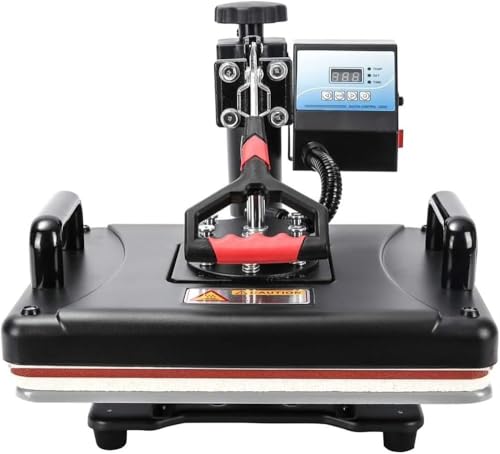 Máquina de prensado térmico 30x38 cm 8 en 1 combo
