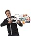 Nerf Modulus Tri-Strike Blaster, Mega Barrel, Rocket Launcher, Clip, 10 Elite Darts, 4 Mega Darts, 1 Rocket, Kids Outdoor Games (Amazon Exclusive)