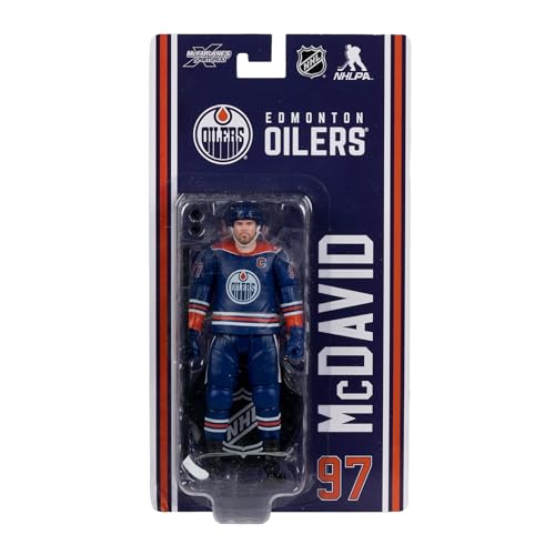 McFarlane Toys- NHL Connor McDavid (Edmonton Oilers) 6in Action Figure McFarlane's SportsPicks by McFarlane Toys - Used condition - Image 3