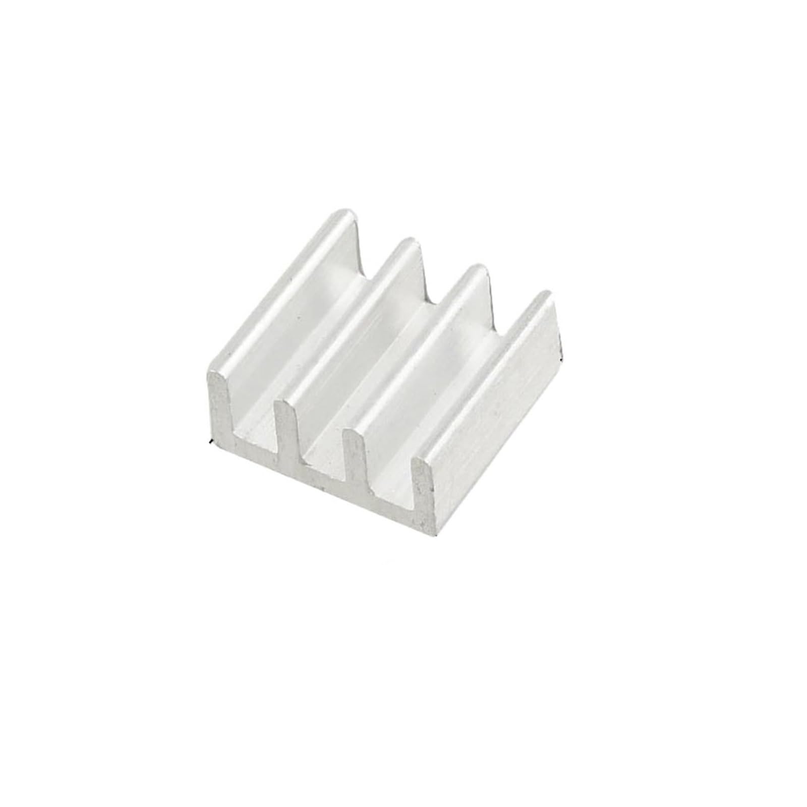 Per dissipatori di calore chip radiatori in allumi 10 pezzi Dissipatore di calore in alluminio argentato HDD RAM CPU GPU Amplificatore Chip elettronico di raffreddamento