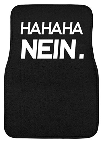 Generic HAHAHA Nein! Lustiges Sarkasmus Motiv - Schlichtes Und Witziges Design - Automatte