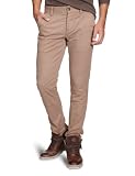  Selected - Pantalón Chino para Hombre, Talla W32 / L32 (ES 42), Color Beige (Dark Camel)