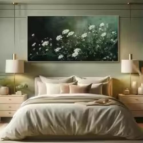 Art mural texturé à fleurs pour illuminer les petits espaces sans surcharger