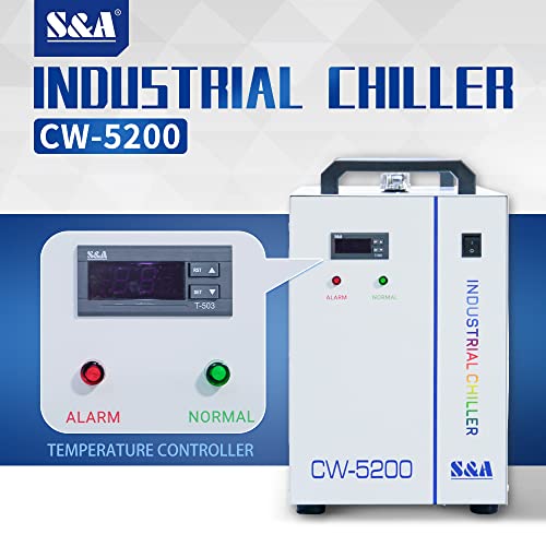 ZAC 7L S&A Industrial Water Chiller in operation