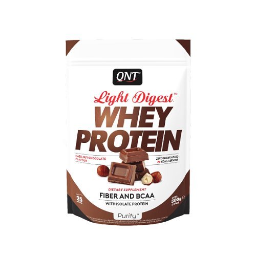 Preisvergleich Produktbild QNT Whey protein Light digest 40g, Choco haselnut