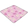 Ttgoth Alfombra de juego para bebé, diseño de palmeras y flores tropicales, 127 x 127 cm, suave, plegable, impermeable, antideslizante, para bebés y niños pequeños #3