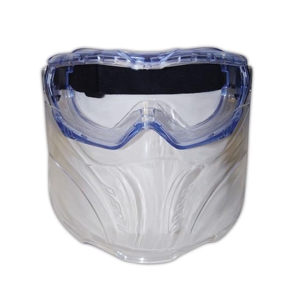 MOLLIFII Safety Goggles, Clear Antifog Coating Lens, Mfr: GFS360AFC-A