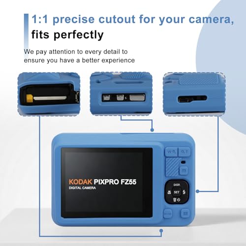 Funda protectora de silicona para Kodak PIXPRO FZ55 miniatura 4