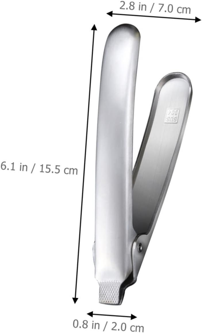Clam Opener Cover Clip Oyster Opening Tools Oyster Gadgets for Home Shell Oyster Clam Opener Shellfish Open The Cover Skin-Peeler 304 Stainless Steel