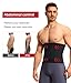 Imagen de Nebility Faja Reductora Hombre Adelgazantes Cinturón Compresión Slim para Hombres Cintura Entrenador Fitness Deporte