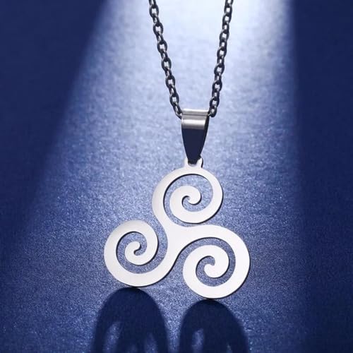 Collier tornade pendentif avec chaîne fine de clavicule - 4