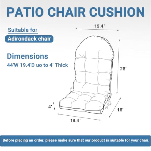 Coussin chaise extérieur résistant décoloration terrasse