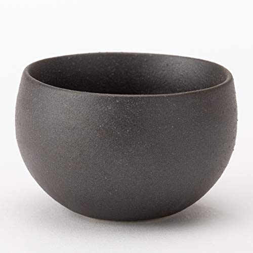 かじゅあるらいふ 美濃焼 ゆらり盃 黒備前 W30001