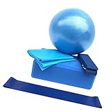 GOOHOCHY Kit de Yoga Ballon d'Entraînement Ensemble de 5 Pièces Accessoires de Fitness ...