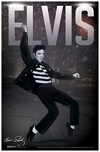 Elvis Presley Poster Let's Rock