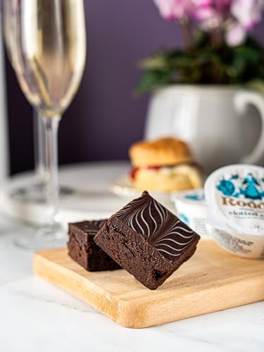 Patisserie Valerie Luxury Prosecco Cream Tea Gift Set - Afternoon Tea Gift Set with Fresh Scones, Prosecco, Handmade Brownies, Jam, Clotted Cream & Tea – Food Hamper - Image 6