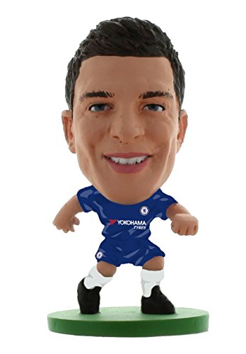 SoccerStarz- Figura de Acción Cesar Azpilictueta-Chelsea, Color Verde (1)