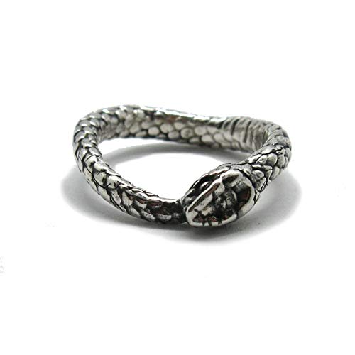 Bague serpent argent massif 925 Empressjewellery R001843 bijou femme tendance
