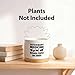 Veterinary Medicine Because People Are Gross Veterinarian Gifts Ceramic Succulent Plant Pot with Bamboo Tray Round Gift To Vet Animal Doctor Pet Lover Home Decor Plant Lover 3.5 Inch White (No Plants)