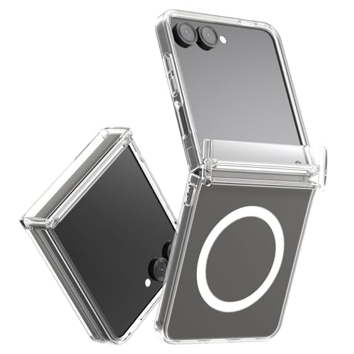 �yararee�z Galaxy Z Flip7 �p �P�[�X MagSafe Qi2 �Ή� �N���A �q���W �ی� �ϏՌ� �X�}�z�P�[�X �X�g���b�v�z�[�� �t �V���v�� �g�уP�[�X [ GalaxyZFlip7 �M�����N�V�[ Z Flip 7 �Ή� ] cas
