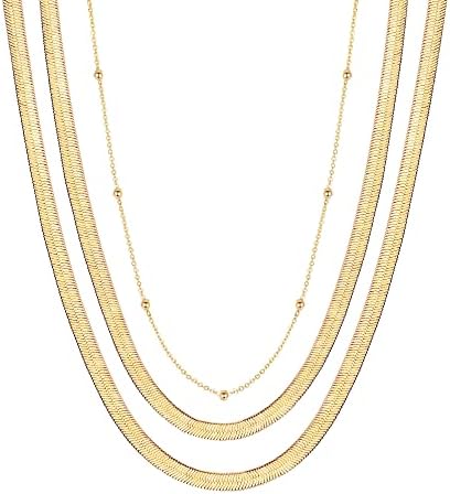 Wowshow Layered Necklaces for Women 