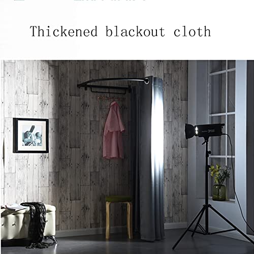 Provador, Proteção De Privacidade Do Vestiário Em U E Divisória De Quarto, Racks De Haste De Encaixe