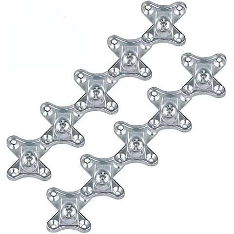 Butterfly Corner Brace L Bracket Removable Corner Brace Right Angle, L Bracket Corner Brace With Screws,Removable Alloy Corner Code Fastener For Wood Furniture Chair Drawer Cabinet And Your Furniture Cover