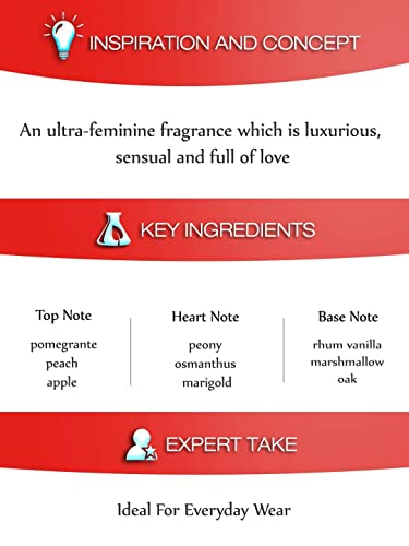 Image of Dorall Collection Scarlet Rouge Eau De Toilette for Women, 100 ml