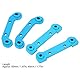VGEBY Verstärkter Schwenkarm, Verstärkte Schwinge Fixed Set Metall RC Auto Modell Ersetzen Set Schwinge Zubehör für 144001 1/14 Ersatzteile(Blau)