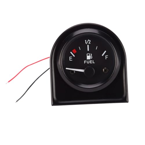 HAPINARY 12v Led Fuel Level Gauge 52mm Backlight Marine Boat Gauges Fuel Level Sensor for Yacht Auto Generator