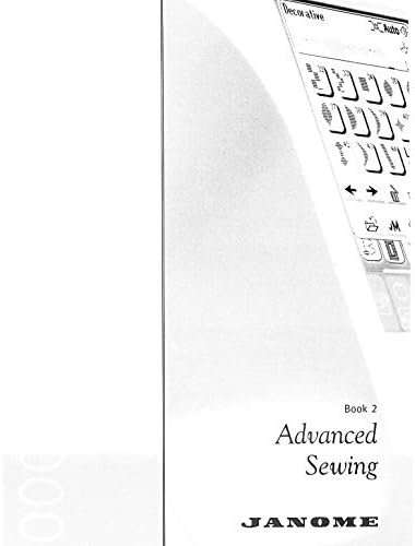 Manual de instrucciones para Janome Spare Part Memory Craft 10000 Reimpresión avanzada de la máquina de coser de coser