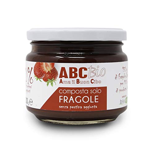 Carioni Food & Health Biologische samenstelling van 100% aardbeien, 230 g. - Image 3