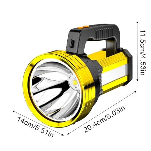 Torches de poche et projecteur puissant pour btp et chantiers