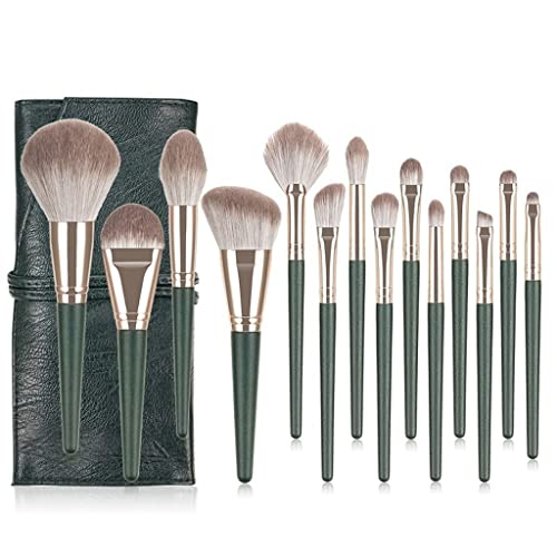 Pinceaux de maquillage 14pcs pour un maquillage rapide et impeccable le matin