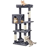 Yaheetech Cat Tree Cat Tower Multilevel Cat Trees for Indoor Cats with Scratching Posts Climbing...