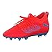 Puma - Future 19.3 Netfit FG/AG Jr, Zapatillas de Fútbol Unisex Niños, Rojo (Red Blast-Bleu Azur 01), 38 EU