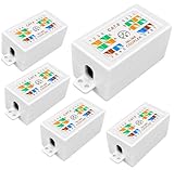 Cat 6 Junction Box 5 Pack Cat5e Splice Connector Unshielded, Punch Down Type