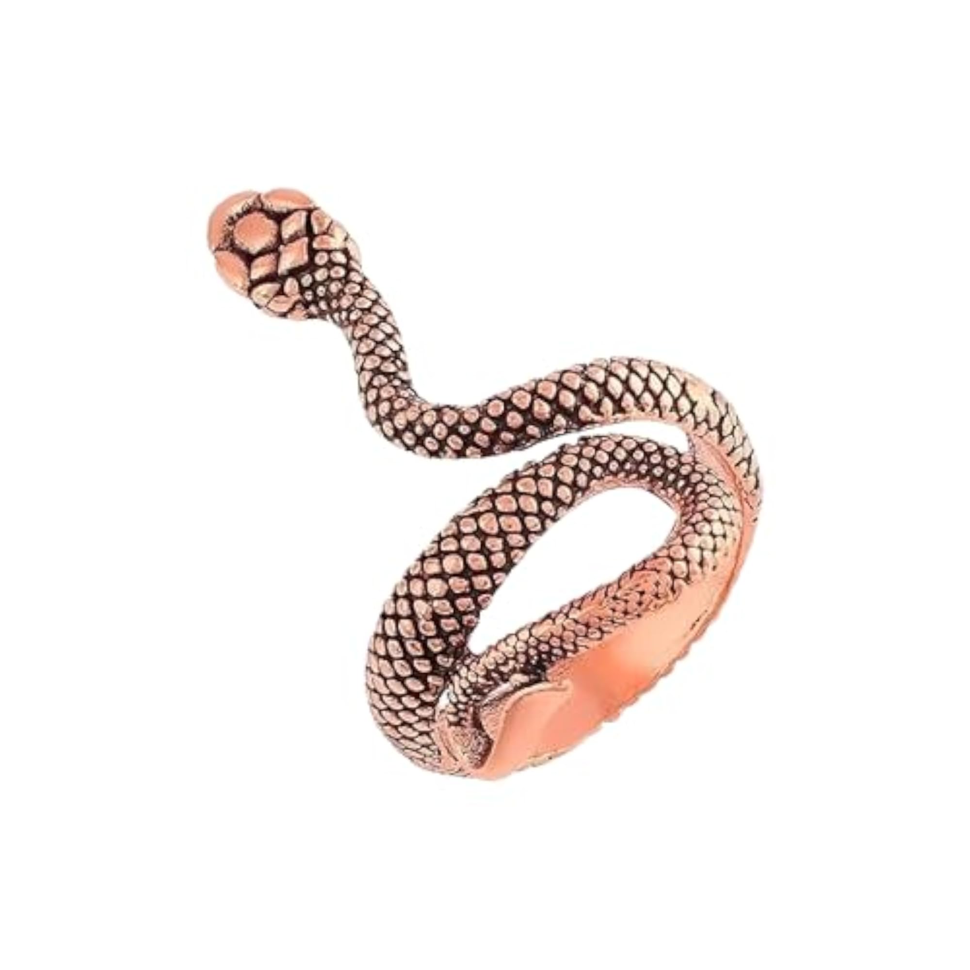 Adjustable Snake Serpent Ring for Unisex